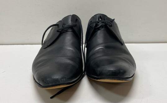 Ted Baker Black Leather Oxford Dress Shoes Men's Size 12 M image number 2