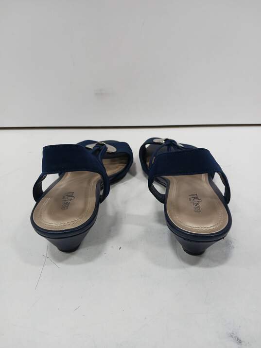 East 5th Women's Blue Slingback Flats Size 7.5 image number 4
