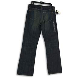 NWT Banana Republic Mens Blue Denim 5-Pocket Design Bootcut Jeans Size 34/34 alternative image
