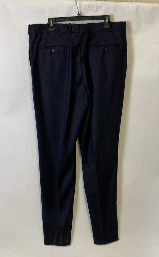 NWT Caravelli Mens Blue Long Sleeve 3 Piece Suit Pants Set Size 44R 38W image number 7