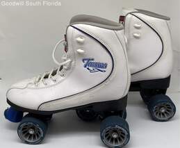 Tacoma White And Blue Roller Skates Size 9