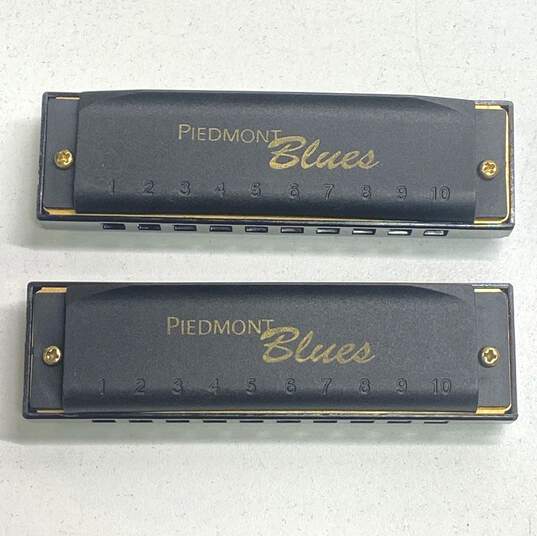 Lot of 3 Harmonicas image number 2