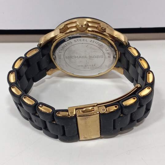 Men's Michael Kors Black Catwalk Chronograph Watch MK5191 image number 4