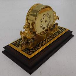 Vintage Franklin Mint Brass National Maritime Historical Society Desk Barometer alternative image
