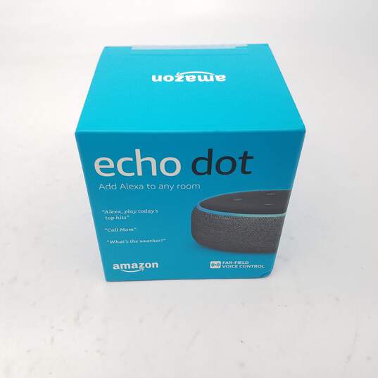 Echo Dot 3rd Gen Smart Speaker - Charcoal