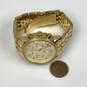 Designer Michael Kors MK-5676 Gold-Tone Chronograph Analog Wristwatch image number 3