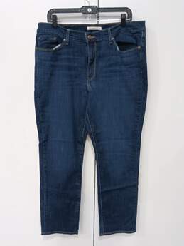 Levi's Classic Straight Blue Jeans Size 16