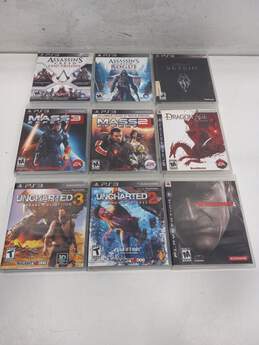 9pc Bundle of Assorted PlayStation 3 Video Games alternative image