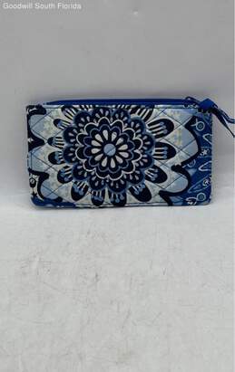Vera Bradley Womens Blue Floral Wallet