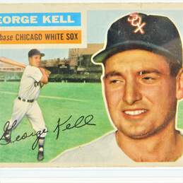 1956 HOF George Kell Topps #195 Chicago White Sox alternative image