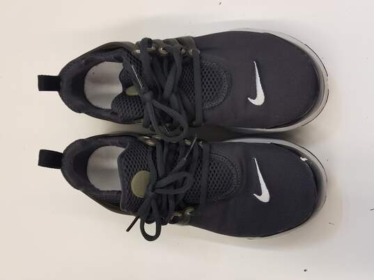 Nike Presto Anthracite Black Shoes Youth Size 5Y image number 5