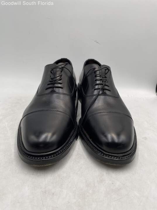 Santoni Black Mens Shoes Size 9.5 image number 3