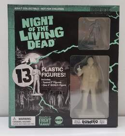 2021 Fright Rags NANOFORCE By EMCE Toys Night Of The Living Dead 13 Plastic Figures Set alternative image