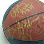 Encased Team Signed Denver Nuggets Basketball from the Early 90s image number 4