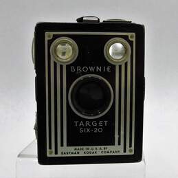 VNTG Eastman Kodak Co. Brand Brownie Target Six-20 Model Black Film Camera alternative image