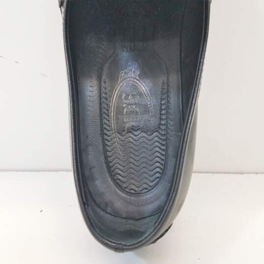 Tod's Leather Loafers Men Size 9.5 Black image number 8
