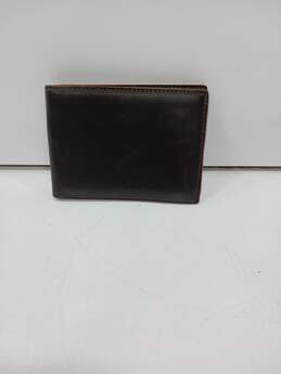 Dooney & Bourke Brown Leather Bifold Wallet