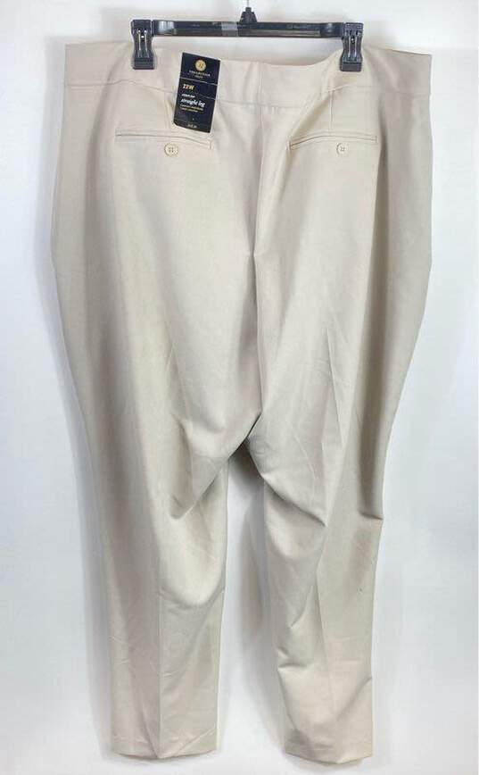 JM Collection Plus Women Beige Dress Pants Sz 22W image number 2