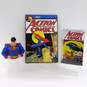 Funko Pop DC Action Comics Superman Figure w/ Comic Cover Wall Art & Coin Bank image number 1