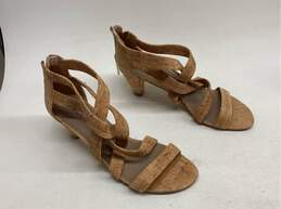 Woman's Donald Pliner Trendy Cork Strappy Sandals Sz 9M alternative image