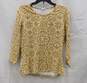 J. Mclaughlin Signature Tee Yellow Women's sz XL image number 1