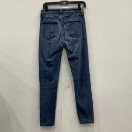 Lucky Brand Womens Blue Denim 5-Pocket Design Straight Leg Jeans Size 4x27 alternative image