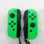 Joy-Con Controllers Neon Green Nintendo Switch IOB image number 2