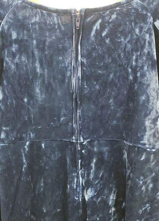 Francesca's Blue Casual Dress - Size Medium image number 6