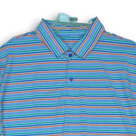 Men's Columbia Multicolor Polo Shirt Size XXL image number 3