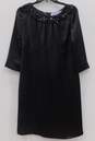 Lavender Label Vera Wang Women's Short Sleeve Black Dress Size 2/36 image number 1