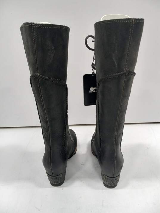 Women's Evereve Black Boots Size 6 image number 4