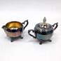 Vintage WM Rogers Silverplate Tea Set w/ Tray Teapot Sugar Bowl & Creamer image number 5
