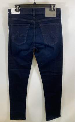 NWT AG Adriano Goldschmied Womens Blue Modern Slim Dark Wash Skinny Jeans Sz 31 alternative image