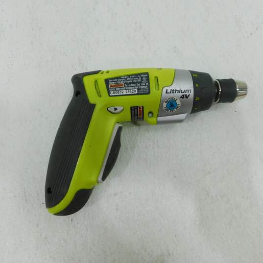 Ryobi TEK4 Drill & Pivoting Screwdriver Cordless Rechargeable Battery w/ Charger image number 3