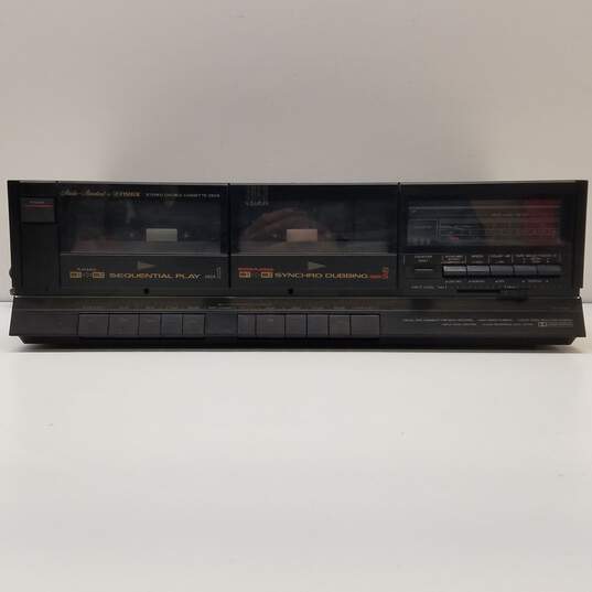 Studio Standard By Fisher Stereo Double Cassette Deck CR-W884 image number 1