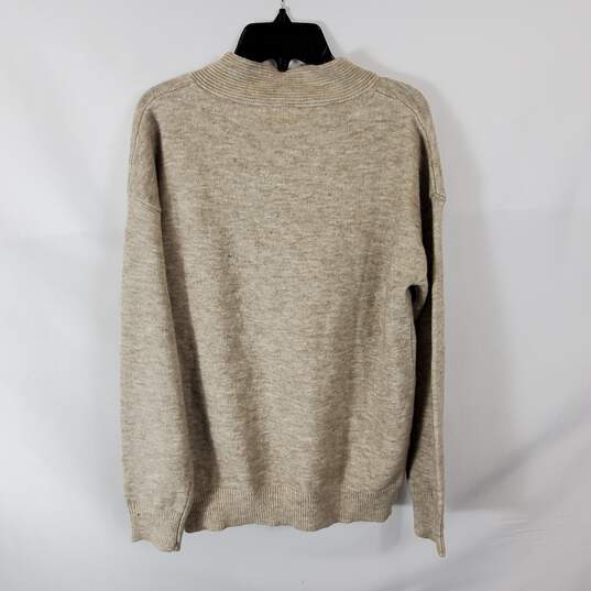 Made with Love Women Beige Sweater Sz 2 Nwt image number 3
