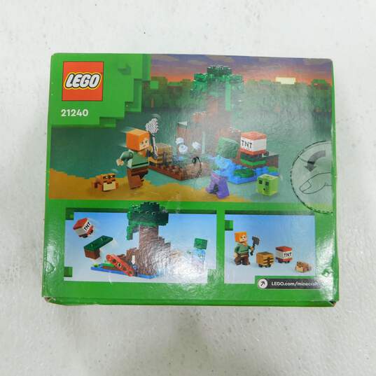 Sealed Lego Minecraft 21171 Horse Stable & 21240 Swamp Adventure Building Sets image number 5