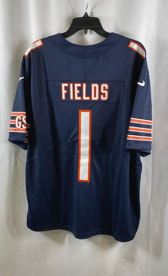 Nike NFL Bears Justin Fields #1 Navy Jersey - Size XXL image number 2