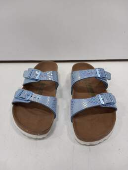 Birkenstock Women's Blue/Brown/Black Sandals Shoe Size 37