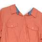 St. John's Bay Womens Orange Shirt Size XXL image number 3