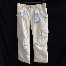Burtons Women's Antique Ivory Fly Snowboard Pants Size S with Tags