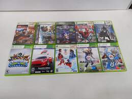 Bundle of 10 Microsoft Xbox 360 Video Games alternative image