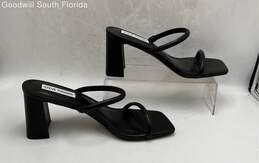 Steve Madden Womens Black Low Heel Shoes Size 8.5M alternative image