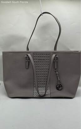 Michael Kors Womens Gray Handbag