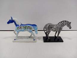 Trail of Painted Ponies Set of 2 Incognito & Let it Snow Horse Figurines
