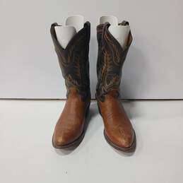 Tony Lama Men's Western Cowboy Leather Boots Size 10.5EE