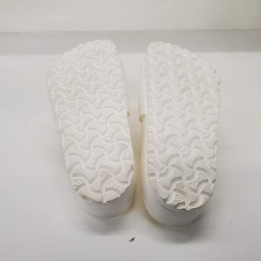 Birkenstock Barbados EVA White Rubber Slide Sandals Size 6 Men's/8 Women's image number 4