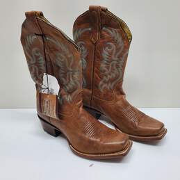 Nocona Boots Women's Leather Old West Size 8 B Square Toe