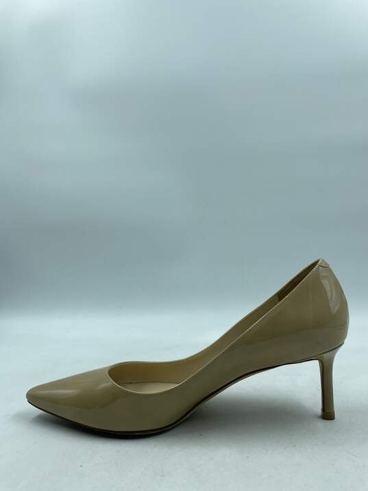 Authentic Jimmy Choo Camel Patent Pumps W 7.5 image number 2