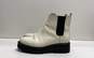 Marc Fisher Padmia White Leather Lug Sole Platform Chelsea Boots Women's Size 9 image number 1